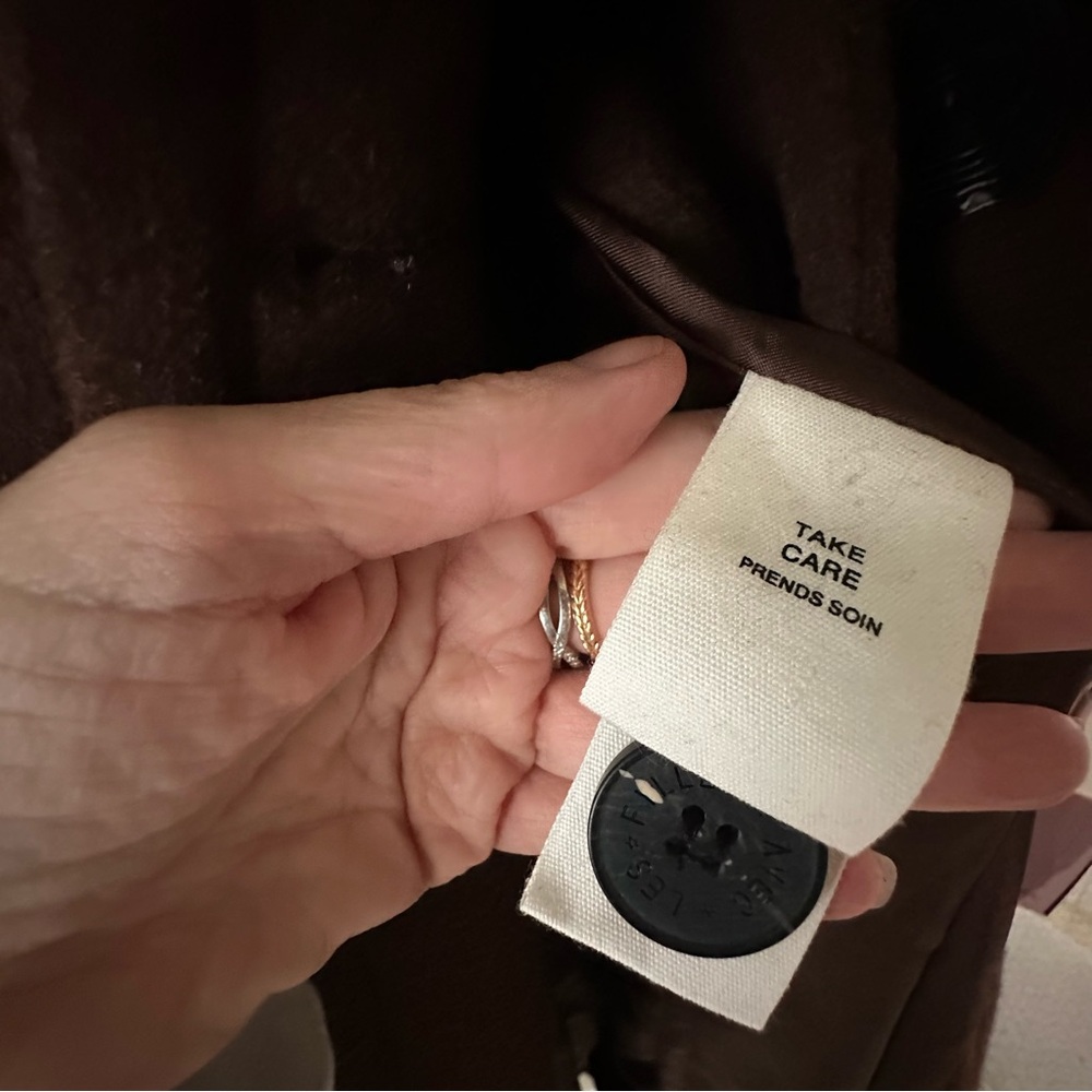 Avec Les Filles Chocolate Brown Coat - Picture 8 of 8